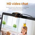 thumbnail image 2 of Auto Focus HD Webcam Camera with Microphone Webcams for Live Broadcast Video Calling Home Conference, 2 of 8
