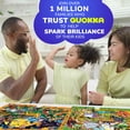 thumbnail image 3 of Quokka 100 Piece Puzzles for Kids – 4 Set Search and Find Educational Jigsaw Puzzles with Nocturnal Animals for Ages 5-8, 3 of 8