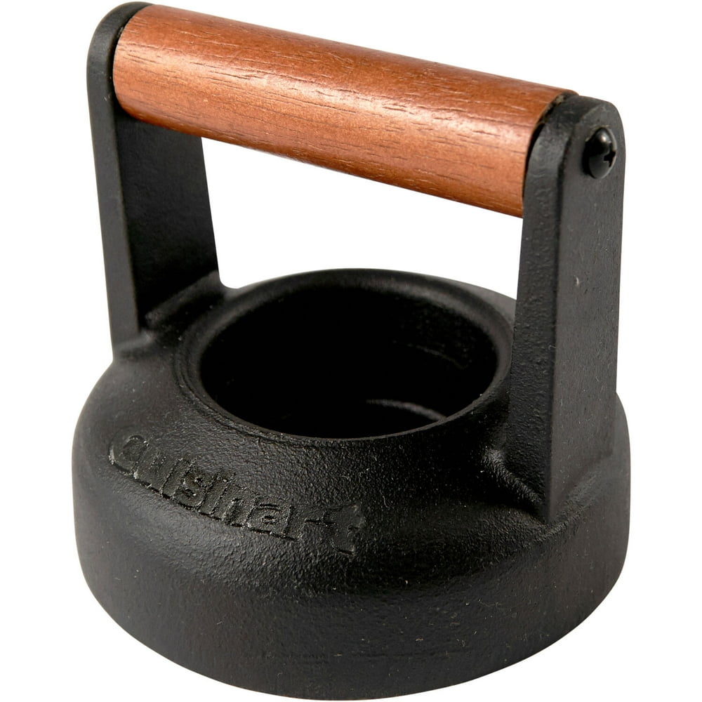 Cuisinart Press and Stuff Cast Iron Burger Press