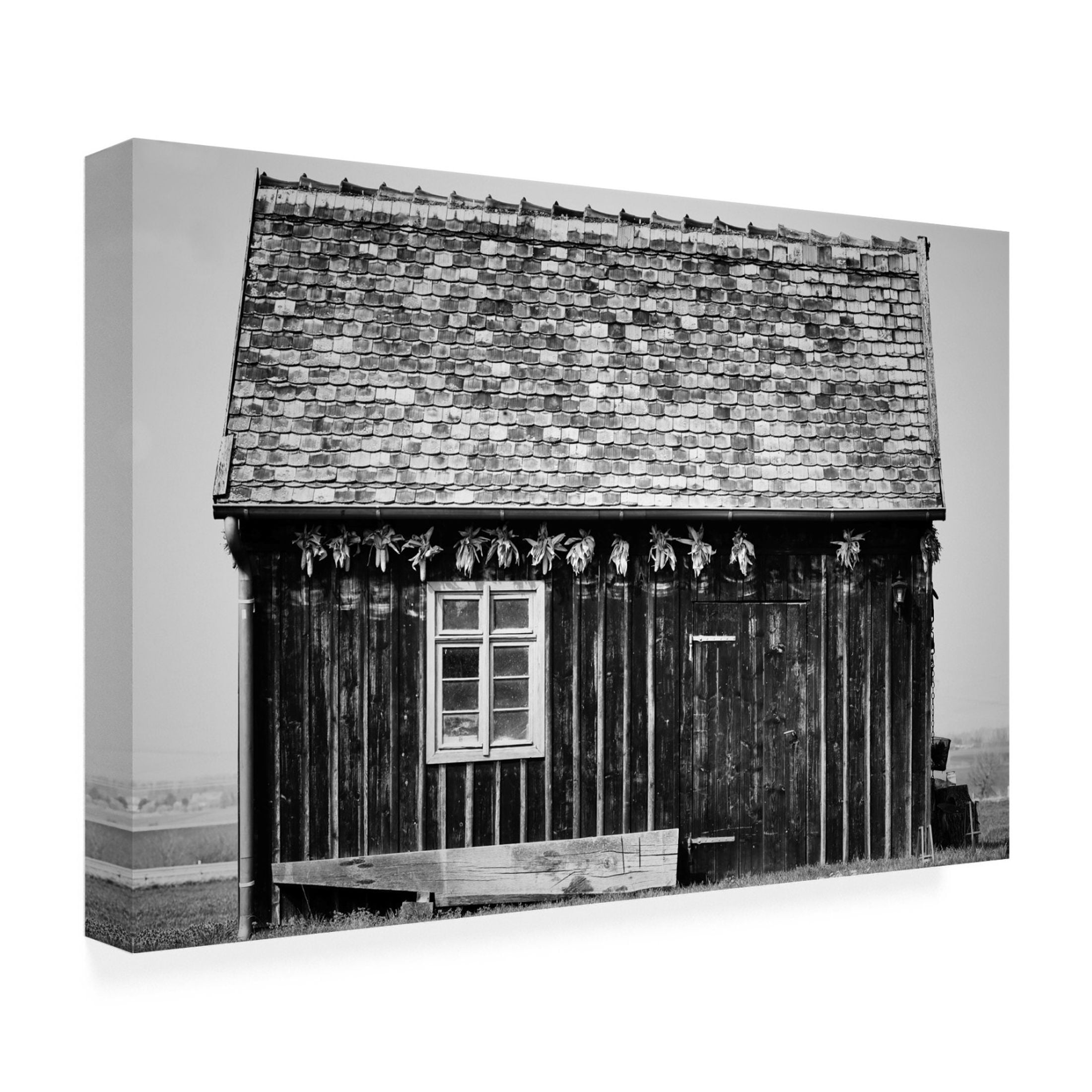 Canvas Wall Art - Steffen Ebert 'Old Shed' Wall Art for Living Room, Bedroom, or Office Décor by Trademark Fine Art - 24 x 16 Inches