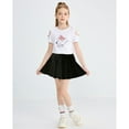 thumbnail image 3 of Rolanko Skorts for Girls Skirts 2 Pack Cotton Kids Shorts Casual Play School Tennis 2-9 Years, 3 of 6