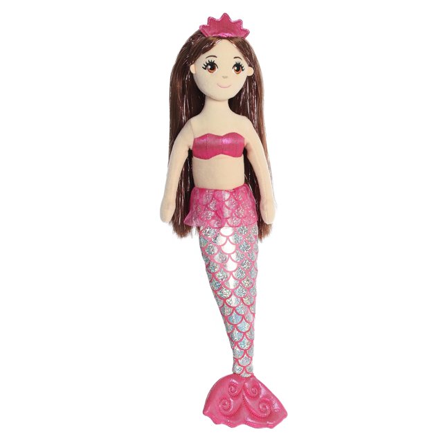 Peluche Sirena Aurora Sea Sparkles Ruby 45 cm