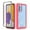 Pink, variant on Galaxy A52 5G Case with Built in Screen Protector,Dteck Full-Body Shockproof Rubber Hybrid Protection Crystal Clear PC Back Protective Phone Case Cover for Samsung Galaxy A52 5G/4G,Black