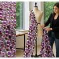 thumbnail image 5 of Soimoi Pink Cotton Poplin Fabric Tropical Leaves & Wild Animal Print Fabric by Yard 56 Inch Wide, 5 of 7