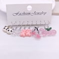 thumbnail image 6 of Yesbay 1 Set Women Cartoon Animal Earrings Different Shapes Drinking Bottle Hook Earrings Food Sweet Color Acrylic Dating Hanging Earrings, 6 of 7