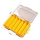 thumbnail image 2 of Caja de señuelos de pesca Caja de cebo de doble cara Organizador de aparejos de pesca (S amarillo) Ehuebsd Para estrenar, 2 of 5