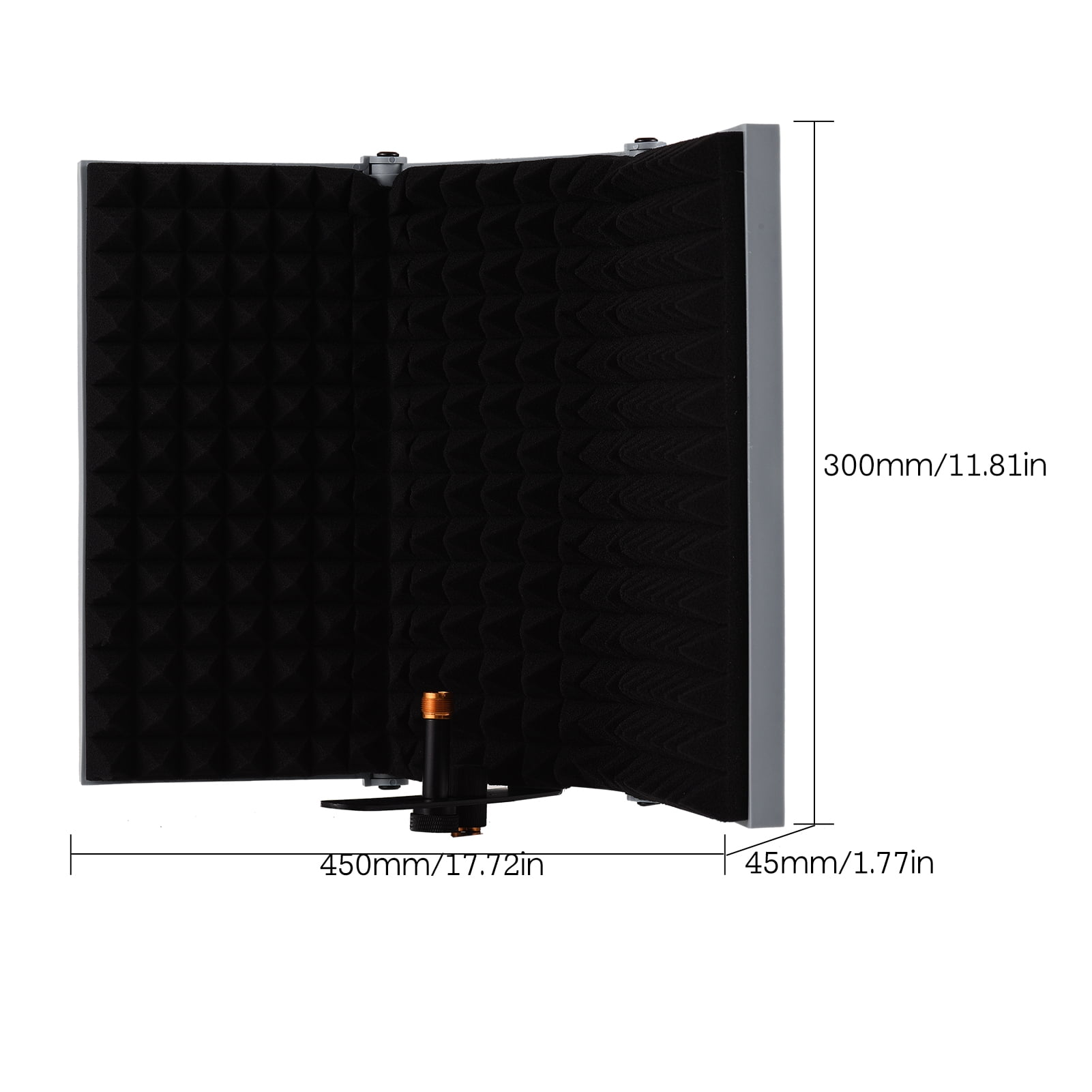 Isolation ,Filter Wind Screen Pop Filter Wind Screen With Density Wind Screen With Isolation With Density Sound 3-door Professional Pop Filter Laoshe Qisuo 3-door