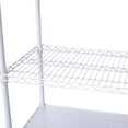 thumbnail image 6 of 7-Tier Metal Shelf Reinforced Wire Shelving Unit, Heavy Duty Adjustable Storage Rack Shelf with Wheels & Shelf Liners, Steel Storage Rack for Kitchen/Garage, 6 of 8