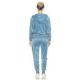 thumbnail image 3 of White Mark Women's 2 Piece Velour Tracksuit Set, 3 of 5