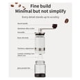 thumbnail image 4 of Manual Coffee Grinder Portable Stainless Steel Crank Handle Coffee Grinder Ceramic Grinding Core ,Easy to Operate, 4 of 6