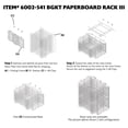thumbnail image 4 of BAZIC Poster Board Display Rack 10-Slots, Art Drying Racks 29.5"x23"x16", 4 of 7