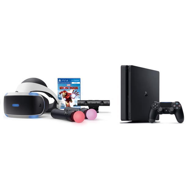 Playstation Vr Marvel S Iron Man Vr Bundle With Ps4 Slim Console Walmart Com Walmart Com