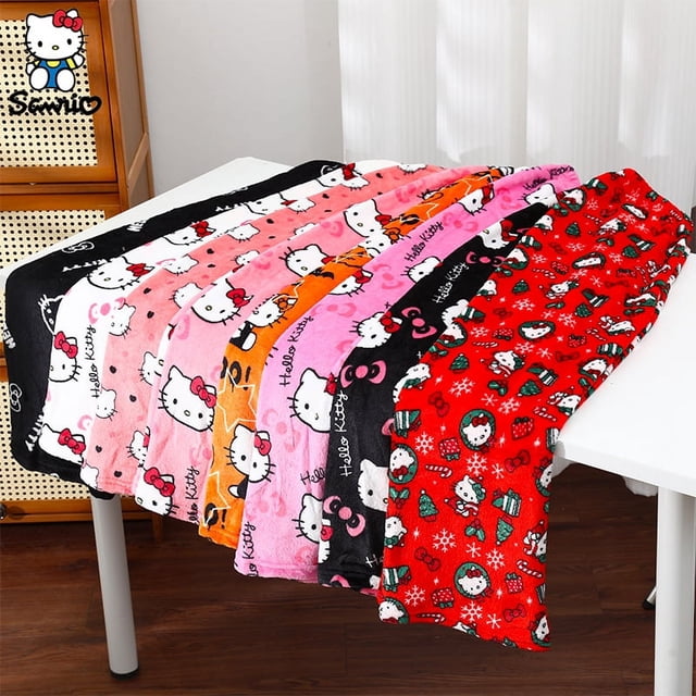 Pantalones largos de pijama Kawaii Sanrio Hello Kitty, Spiderman, pantalones casuales de algodón, pantalones de ocio para el hogar, pantalones para dormir