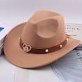 thumbnail image 4 of Chapeau de Cowboy Classification des Produits Style Western avec Bandeau Classique pour Hommes et Femmes, 4 of 4