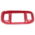 thumbnail image 2 of Perfectly Designed Car Dashboard Dvd Navigation Screen Frame Trim For Dodge For Charger 2015+ (Red Carbon Fiber) Red Carbon Fiber Mingyiq, 2 of 7