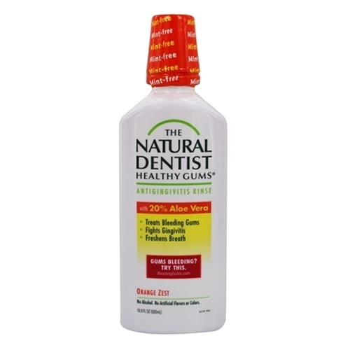 Natural Dentist Healthy Gums Daily Oral Rinse, Orange Zest 16 Oz, 2
