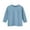 Light Blue, variant on TFEOQRY Children Girls Solid Color Shirts Long Sleeved Round Neck Top Blouse