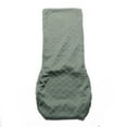 thumbnail image 3 of Mistaha Stretch Solid Diamond Lattice Dining Chair Cover Slipcover Removable Washable Short Dining Chair Protector Seat Solid Slipcovers for Hotel Dining 4pcs Deep Green, 3 of 8
