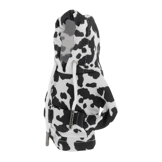 Cubierta decorativa de pomo de cambio de marcha Unique Bargains, protector de manija de cambio de tela de vaca 1 Pc