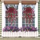 thumbnail image 5 of Simulated Fake Flower Wall Hanging Outdoor Garden Hanging Basket Decoration, 5 of 5