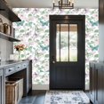 thumbnail image 3 of Retro Peel and Stick Wallpaper Pastel Butterflies Flowers Botanical Wall Mural 17.7in x 9.8ft Self Adhesive Removable Wall Paper Renter Friendly Wallpaper for Nursery Bedroom Cabinets, 3 of 8
