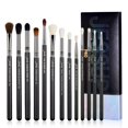 thumbnail image 1 of Jessup Juego de brochas de maquillaje para ojos Brocha de mezcla profesional para maquillaje Sombra de ojos 13 piezas Brocha de licuadora sintética premium Maquillaje negro T338, 1 of 5