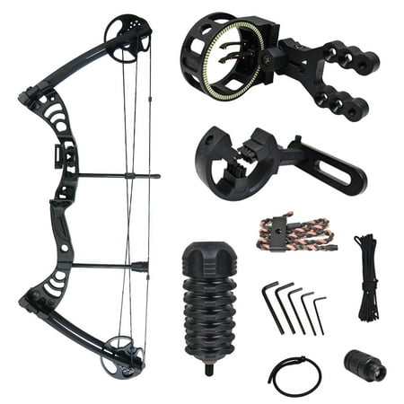 Glow Adjustable 480-800 oz Right Handed Adult Compound Bow (Intermediate Skill Level)