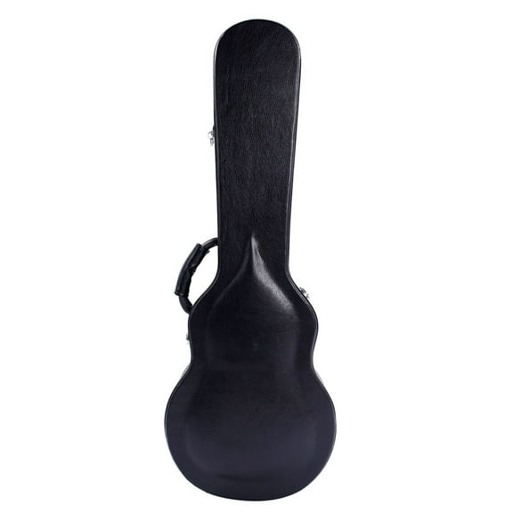 High Grade Electric Guitar Hard Case for GLP Style Guitar Microgroove Bulge Surface Black