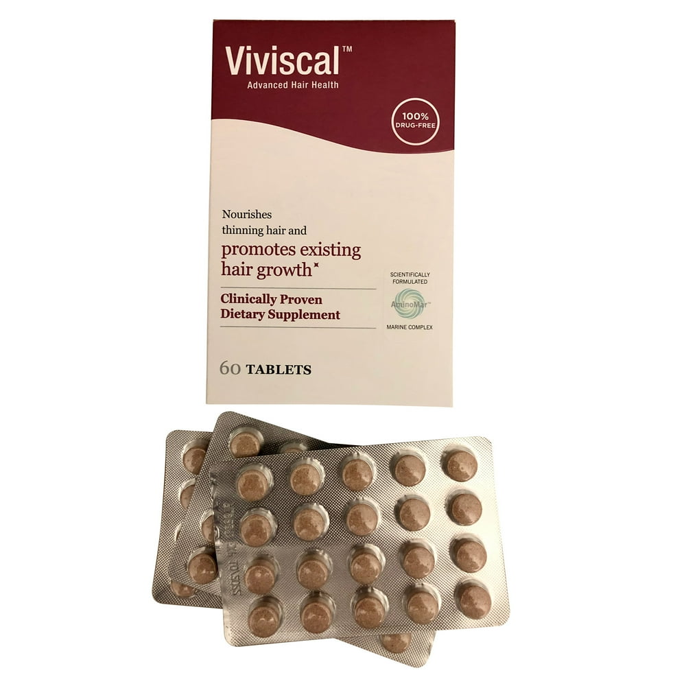 Viviscal Advanced Hair Health 60 Dietary Supplement Tablets Walmart