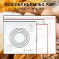 thumbnail image 6 of Shoreew Silicone Baking Mat Non-Stick Pastry Dough Rolling Mat with Measurement Marks Heat-Resistant Cookies Fondant Making Mat Thick Baking Pad, 6 of 7