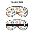thumbnail image 2 of Naloa Cartoon Animals Print Sleep Mask for Sleeper, Light Blocking Sleeping Eye Mask for Women Men, Eye Shade with Adjustable Strap for Travel, Nap,Meditation, 2 of 7