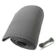 thumbnail image 1 of Funda universal para volante de coche, cosida a mano, de piel de microfibra perforada, para volante de 38 cm de diámetro, color gris, 1 of 1