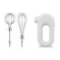 thumbnail image 4 of HAMPPLIES Rechargeable Hand Mixer for Cream Mixing 1Set White Stainless Steel, 4 of 8