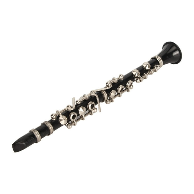 Mini Clarinet Instrument Model, Miniature Clarinet Model Lifelike High Simulation For Desktop