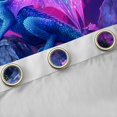 thumbnail image 4 of Castle Fairy Gothic Dragon Black Out Curtains,Flowers Curtains Pack of 2 (42x63 Each), 4 of 6