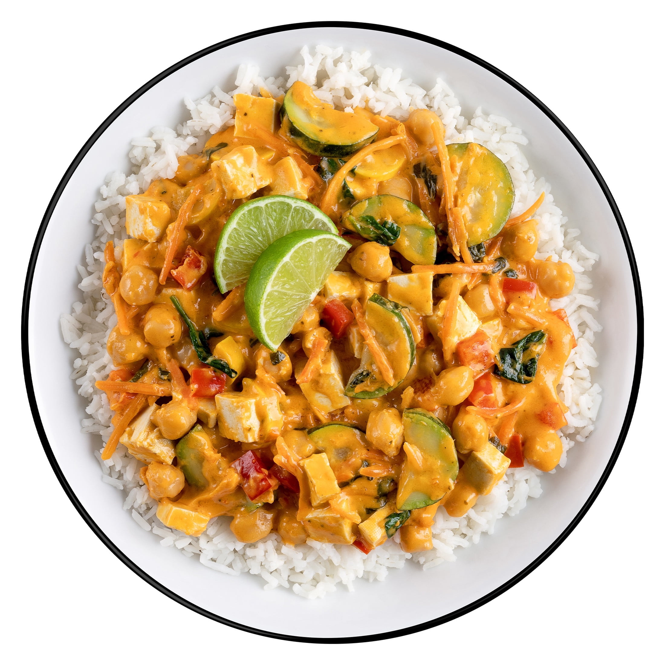 (6 pack) Readywise Outdoor Pro Adventure Meal Thai Style Coconut Curry, Freeze-Dried, 2 Svgs/Pouch