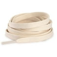 thumbnail image 2 of Santimon 2 Pairs Classic Waxed Flat Shoelace for Boots/ Sneakers/ Sport Shoes 31" Beige, 2 of 6