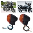 thumbnail image 1 of Front Turn Signal Lights, Rugged Easy To Install Break Proof Motorbike Indicator Light  for Motorcycle Yellow,White,Black, 1 of 7