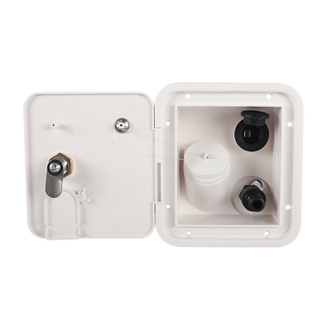 facefd RV Water Hatch Leakproof Inlet Simple Installation Filler Universal Trailer Accessory Replacement Part Household