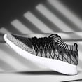 thumbnail image 3 of HANMUN Mens Slip-on Running Shoes Walking Tennis Sneakers Mesh Lightweight Breathable Casual Soft Sole Work Shoes for Indoor Outdoor, 3 of 9