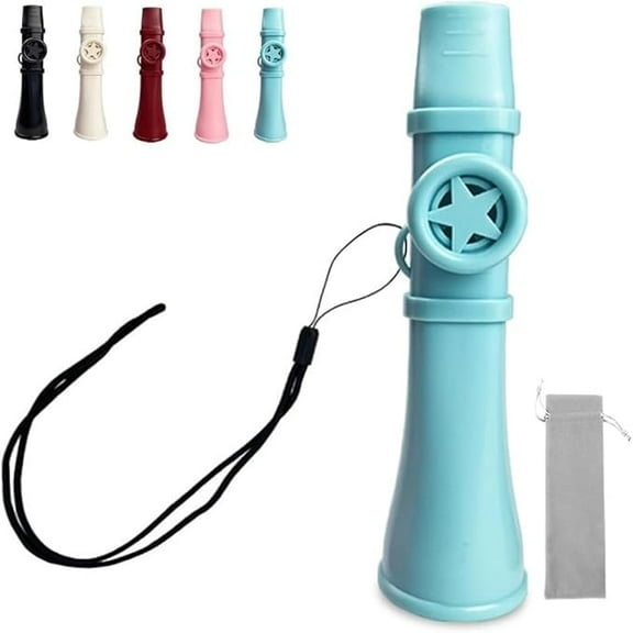 2025 New Kazoo - Easy to Play, Professional Adjustable Tone Kazoo for Adults and Kids, Washable No Need Membranes and Easy to Learn Kazoos Musical Instruments for Guitar Piano Ukulele (Blue)