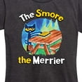 thumbnail image 3 of Pete The Cat - The Smore The Merrier - Women's Short Sleeve Graphic T-Shirt, 3 of 6