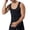 Black, variant on Workout Tank Tops Men Body Shaper Seamless Tummy Control Compression Sleeveless Shirt Athletic Running Gym Tanks