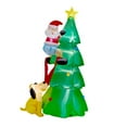 thumbnail image 3 of de Navidad inflable de 7 pies para exteriores, decoración luminosa resistente a la intemperie con luz para jardín y césped., 3 of 7
