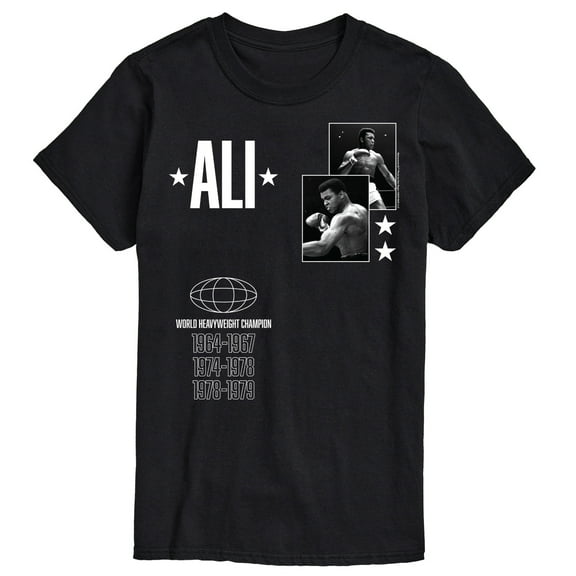 Muhammad Ali - World Heavyweight Champion - Men's Short Sleeve Graphic T-Shirt