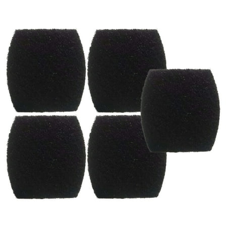 Delapan 5 Pack Charcoal Cat Litter Box Filter Compatible with Petmate Booda Clean Step Cat Litter Box Carbon Odor Filters