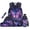 Purple Butterfly, variant on HUIACONG 5Pcs Cute Cherry Otter Kids Backpack Set, 17 Inch Lightweight School Backpack with Lunch Bag, Pencil Case, Water Bottle Sleeve, Keychain