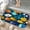 Colorful Fish in the Sea, variant on 1pc Panda Lying Down with Hearts Absorbent Non-Slip Bathroom Thickened Flannel Rug Decor,Soft,Quick Drying,Suitable For Indoor/outdoor Use,Bathrooms,Bedrooms,Kitchens,Terrace,Laundry Rooms,16"x24"