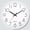 Style 4, variant on Cterwk 8 Inch Wall Clocks Battery Operated Clock Quartz Movement Decorative Clock for Office School Home Bedroom Kitchen