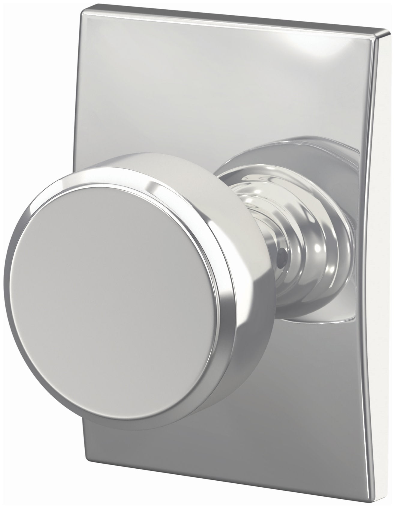 Schlage FC172SWA622CEN Custom Swanson Non-Turning Two-Sided Dummy Door Knob Set - Black